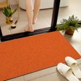 thumbnail image 5 of JML Doormat, Quick-Dry Microfiber & Non-Slip Rubber Backing Door Mat - Super Absorbent, Floor Mat for Bathroom/Kitchen, (16"x24") - Orange Bubble Pattern, 5 of 6