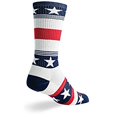 thumbnail image 1 of Chaussettes - SockGuy - Lacrosse Rembourrées LAX Patriot Cyclisme/course, 1 of 2