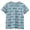 A-Light Blue187, variant on Little Boys T‑Shirt Short Sleeve Crewneck Mini Train All‑Over Pattern Print Tee