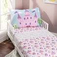 thumbnail image 1 of Juego de sábanas Everyday Kids Princess Storyland para niños pequeños, 3 piezas, 1 of 1