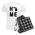thumbnail image 6 of CafePress - Michigan Home Men's Light Pajamas - Men's Light Loose Fit Cotton Pajama Set, 6 of 7