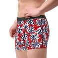 thumbnail image 4 of Naloa Palm Tree Pattern on Red Print Mens Underwear - Boxers for Men, Classic Briefs for Men, 4 of 9