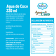 thumbnail image 4 of Agua de Coco. 100% Natural, Marca, Natural Good Shape, 330 ml 12 Pack, 4 of 5
