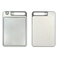 thumbnail image 2 of Estbridg Titanium Cutting Boards - 100% Pure Titanium Cutting Boards for Kitchen - Cutting Edge Hygiene & Durability  Double Sided Large Non Toxic Cutting Board, 2 of 9