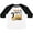 Baseball White and Black, variant on Three and Digging It Bulldozer 3rd Birthday Boys or Girls Toddler T-Shirt