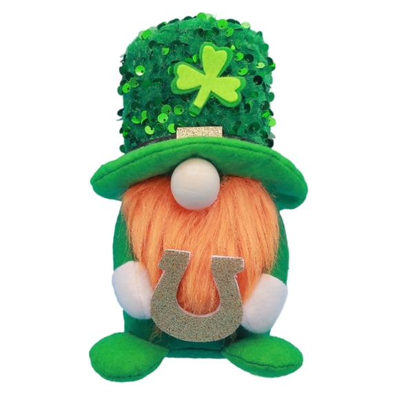 St. Patrick’s Day Leprechaun Plush – Soft Decor for Holiday, Party Favors, Home & Office