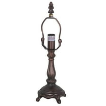 Meyda Tiffany - 157986 - One Light Table Base - Mahogany Bronze - Mahogany Bronze