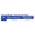 thumbnail image 2 of JOBST FarrowWrap Strong TTF Compression Wraps, 30-40 mmHg, Footpiece, Tan, Medium, 2 of 2