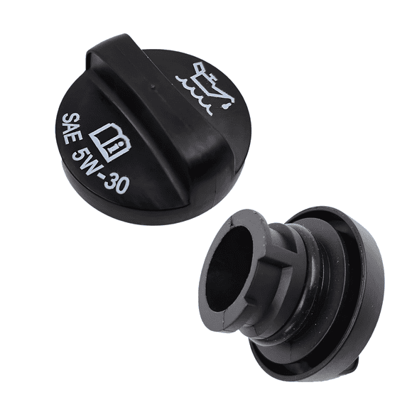 Engine Oil Cap Replacement Compatible with GM Chevy Equinox GMC Terrain Buick Verano Saturn Impala Tahoe Silverado Suburban - Oil Filler Cap Auto Parts - OEM Oil Fill Cap Replacement for Oil Change