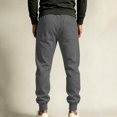 thumbnail image 7 of LWavelet Mens Sweatpants with Pockets Drawstring Elastic Waist Solid Color Jogger Pants Slim Fit Casual Long Pants Trousers, 7 of 7