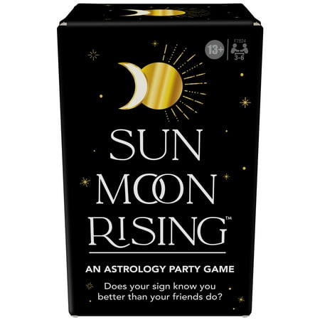 Sun Moon Rising Game Astrology-Themed Adult Party Card Games for 3-6 Players Ages 13+