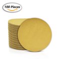 thumbnail image 1 of SPEEDWOX 100 Pcs 6 inch Sanding Discs 150 Grit Dustless Hook and Loop Sandpaper for Random Orbital Sander Yellow Finishing Discs for Automotive Woodworking, 1 of 7