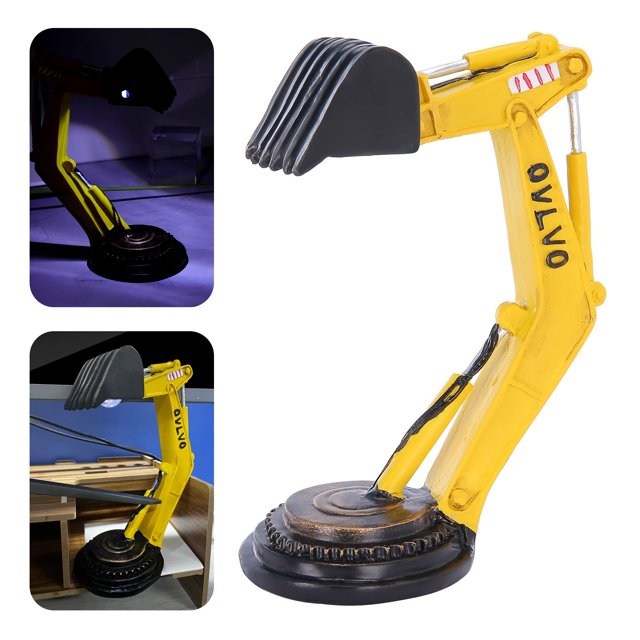 Desk Lamp Unique Table Forklift Lamp LED Industrial Style Outdoor String Lights Solar Wire And Lights Clear Lights String 6ft Clear Christmas Light Replacement Bulbs Lights Outdoor Christmas Train