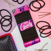 Goody Ouchless® Brown Hair Elastics, No Metal Gentle Hair Ties, 30 Ct