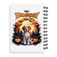 thumbnail image 2 of Mummy Beagle Happy Halloween with Pumpkins Bats Spooky Fun Spiral Bound Journal Beagles Dog Lover Gifts Idea 5x7in Spiral Notebook - 00019, 2 of 5