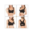 thumbnail image 6 of LELINTA Chest Brace Up for Women Belt Support Posture Corrector Shapewear Vest Brace Bra Support Shaper,2 Pack,Black/Beige, 6 of 8