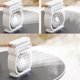thumbnail image 4 of Advancent Mini enfriador de aire con interruptor de temporizador y luz nocturna LED, ventilador caliente tres en , aire acondicionado 3 en 1 Electrodomésticos blanco, 4 of 4