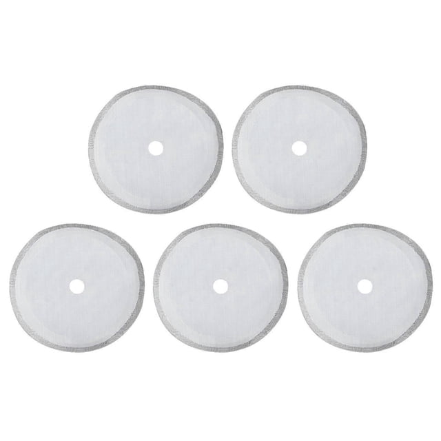 Lot de 5 filtres à café en acier inoxydable 304, portables et amovibles, pour cafetière, 1\xa0000\xa0ml