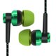 thumbnail image 2 of Twowood auricular Auriculares Auriculares de deportes de plástico estéreo pesados ​​para caminar, 2 of 6