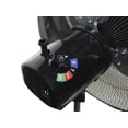 thumbnail image 3 of 2 Piezas Ventilador de piso 16 Pulgadas 3 Aspas de Metal 65W 3 Velocidades Pedestal Altura Ajustable Amplia oscilación, 3 of 6