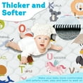 thumbnail image 3 of FUGWU Baby Play Mat for Floor, Fits 71x59 Playpen, Non-Slip & Soft Crawling Mat for Infants(Animal Alphabet), 3 of 7
