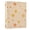 Light Orange Star, variant on Haosy Hardcover 3 Ring Binder 1.5 Inch Ring Decorative Binder Organizer for Home School Office, Colorful Plaid Christmas Tree
