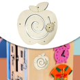 thumbnail image 1 of Montessori Sensory Board Accessories Slide Develop Fine Motor Skills Busy Board Fruit, 1 of 8