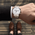 thumbnail image 3 of FEICE Men’s Watches Bauhaus Automatic Watch Stainless Steel Mechanical Watch Wristwatch Casual Dress Watches for Men with Leather Bands Date -FM121, 3 of 7