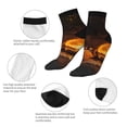 thumbnail image 5 of Pofeuu Cozy Tree Hole Cabin Print 30cm Socks, Adult Running Hiking Socks for Youth and Adult, 5 of 7