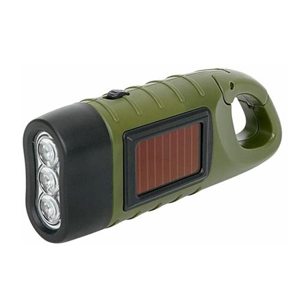 Lot 2 Lanternes Solaires à Manivelle – LED 6, Recharge Dynamo/solaire, Pliable, Camping Urgence