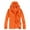 507_Orange, variant on Women Solid Rain Jacket Outdoor Plus Size Hooded Windproof Loose Coat Water Proof Raglan Cuff Storage Bag Long Sleeve Hooded Neck Workout Tops for Women Army Green M