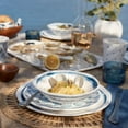 thumbnail image 6 of Lenox Blue Bay Melamine Dinnerware 16-Piece Set, 6 of 10
