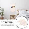 thumbnail image 3 of CATIEBYE 2Pcs Badge Pin Display Banner for Wall Hanging in Bedroom 1X11.8X18.5in Rectangular Shape Polyester-Cotton, 3 of 6