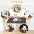 thumbnail image 5 of Self-Heating Pet Blanket for Cats and Dogs - Pet Dog Cat Heating Pad Self Heating Pet Bed - Washable Pet Pads - Safety Heating Thermal Pet Mat - Coffee/L, 5 of 8