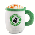 thumbnail image 1 of Durable Plush Squeaky Dog Toy - Funny Coffee Shape Dog Toy for Hours of Fun!, 1 of 4