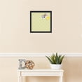 thumbnail image 3 of PinPix 14x14 Custom Cork Bulletin Board Argyle Bright Yellow Poster Board Has a Fabric Style Canvas Finish, Framed in Argyle Bright Yellow, by ArtToFrames (PinPix-647), 3 of 6