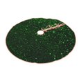 thumbnail image 2 of Bingfone Christmas Tree Skirt Mat Christmas Decoration Interior 48" -Green Sparkling, 2 of 6