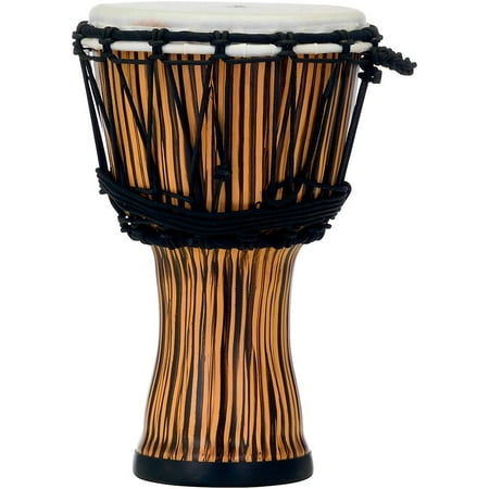 Pearl PBJVR7698 7" Rope Tuned Djembe - Zebra Grass