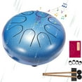 thumbnail image 1 of Tambour de Pluie pour l'Extérieur Tambour de Jardin pour la Pluie Tambour d'Extérieur Carillon de Pluie Tambour de Pluie pour Jardin Instrument Tambour 6 Pouces 8 Notes Tambour de Pluie Extérieur, 1 of 1