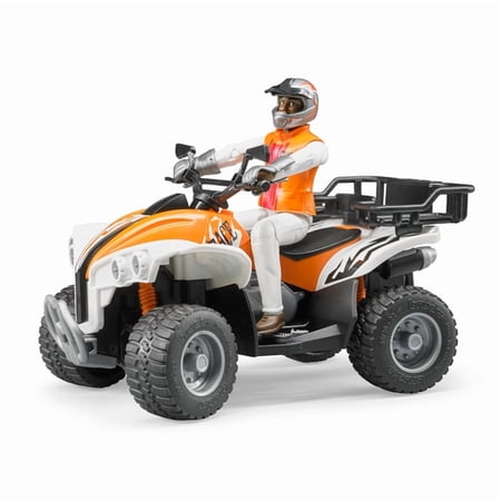 1/16th Quad 4-Wheeler w/ Driver by Bruder price history on PriceWatchPro