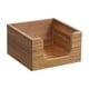 thumbnail image 1 of Portanotas adhesivas, dispensador de notas adhesivas, soporte rústico de madera maciza para bloc de notas, para el hogar, escuela, accesorios de, 1 of 9