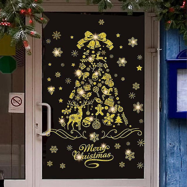 Pegatinas navideñas Pegatinas navideñas para decoración de ventanas
