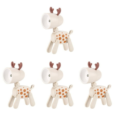 

4 PCS Pet Night Light Housewarming Present Bedroom Lights for Kids Child Student