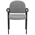 thumbnail image 1 of Scranton & Co Stackable Side Guest Chair with Arms in Gray, 1 of 4