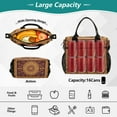 thumbnail image 4 of Boho Mandala Vintage Cooler Bag Lunch Bag Soft Cooler Cooling Tote Insulated Lunch Box for Adult Men Women, 4 of 6