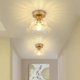 thumbnail image 3 of Nordic simple crystal ceiling lamp foyer bedroom living room dining room ceiling lamp, 3 of 4