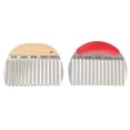 thumbnail image 2 of Coofit Crinkle Cutter Stainless Steel French Fry Slicer Wavy Chopper for Kitchen, 2 of 10