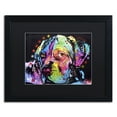 thumbnail image 2 of Trademark Fine Art "Young Mastiff" Canvas Art by Dean Russo, Black Matte, Black Frame, 2 of 4