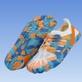 thumbnail image 4 of Mens Water Shoes Quick Dry Barefoot Aqua Socks Non Slip Swim Footwear for Beach Hiking Kayaking Swimming Pool Boating Fishing Lightweight Breathable Blue,Size 10, 4 of 6