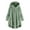 Green#6, variant on Brilliant Fashion Womens Warm Faux Coat Jacket Winter Zipper Solid Long Sleeve Outerwear